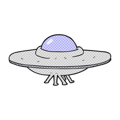 cartoon flying saucer