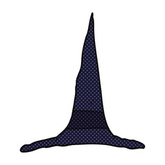 cartoon witch hat