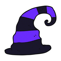 cartoon witch hat