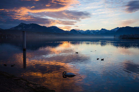 Lake Lucerne Switzerland