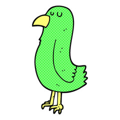 cartoon parrot