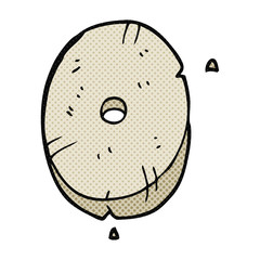 cartoon stone number zero