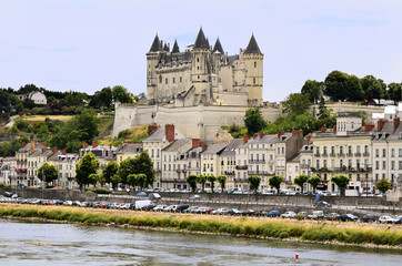 Obraz premium France, Saumur in Loire Valley