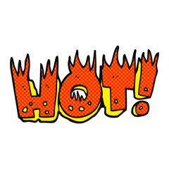 cartoon hot symbol