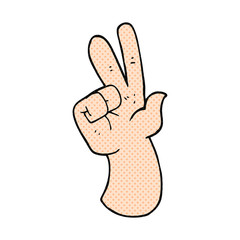 Obraz premium cartoon hand counting