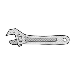 cartoon spanner