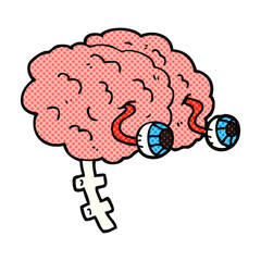 cartoon brain