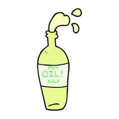 cartoon oil