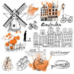 Amsterdam - obrazy, fototapety, plakaty