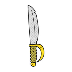 cartoon knife