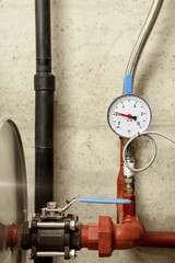bar meter of water pipes