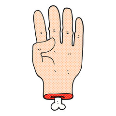 cartoon hand