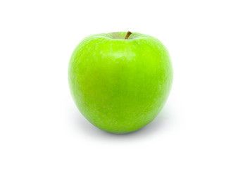 Green apple, isolated on white background
