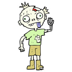 cartoon zombie