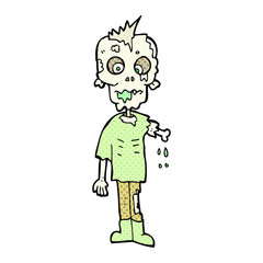 cartoon zombie