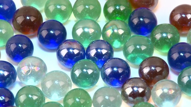 glass colored balls