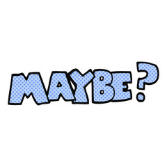 maybe cartoon symbol