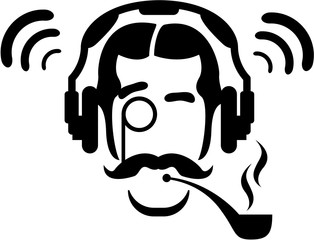 Gentleman Pipe and Phones