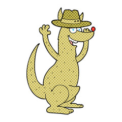 cartoon kangaroo