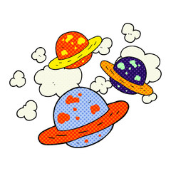 cartoon planets