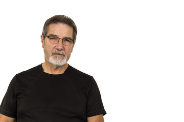 good looking old man