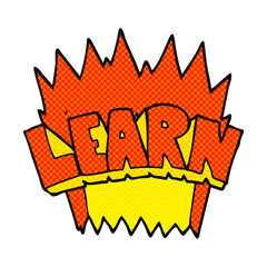 cartoon learn symbol
