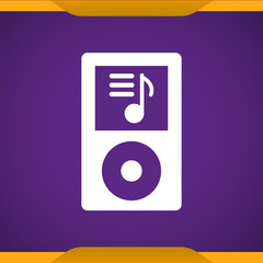 MP3 music player icon