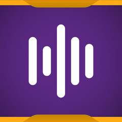 Audio wave icon