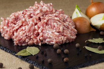 the minced meat