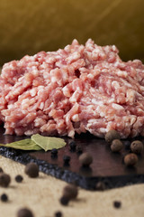 the minced meat