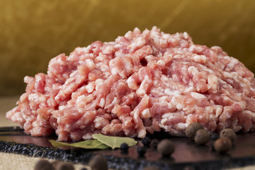 the minced meat