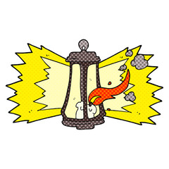 cartoon spooky lantern