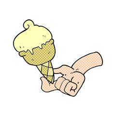 cartoon ice cream