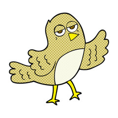 cartoon bird