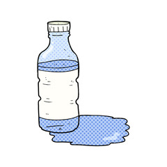cartoon water bottle