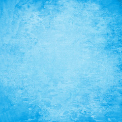 Textured grunge blue background