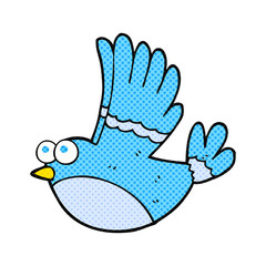 cartoon flying bird