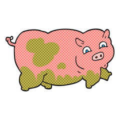 cartoon pig