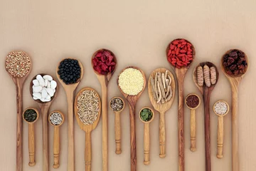 Foto op Canvas Superfood voor een goede gezondheid © marilyn barbone