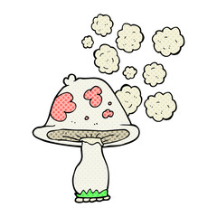 cartoon mushroom