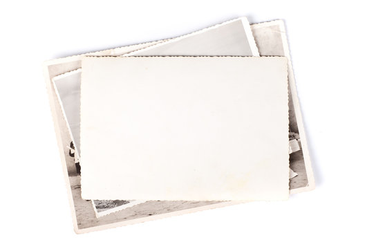 Stack of old photos