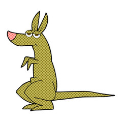 cartoon kangaroo