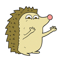 cartoon cute hedgehog