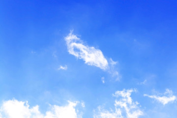 Blue sky background