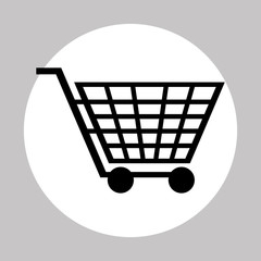 Shopping icon design 