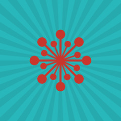 flower icon design 