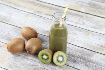 Healthy green smoothie