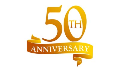 50 Ribbon Anniversary 