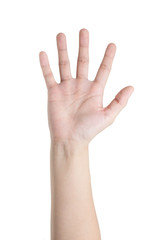 Humab hand gesture