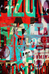 Background digital collage or typography design wallpaper textur